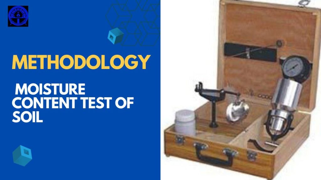 Methodology For Moisture Content Test Of Soil - Methodology